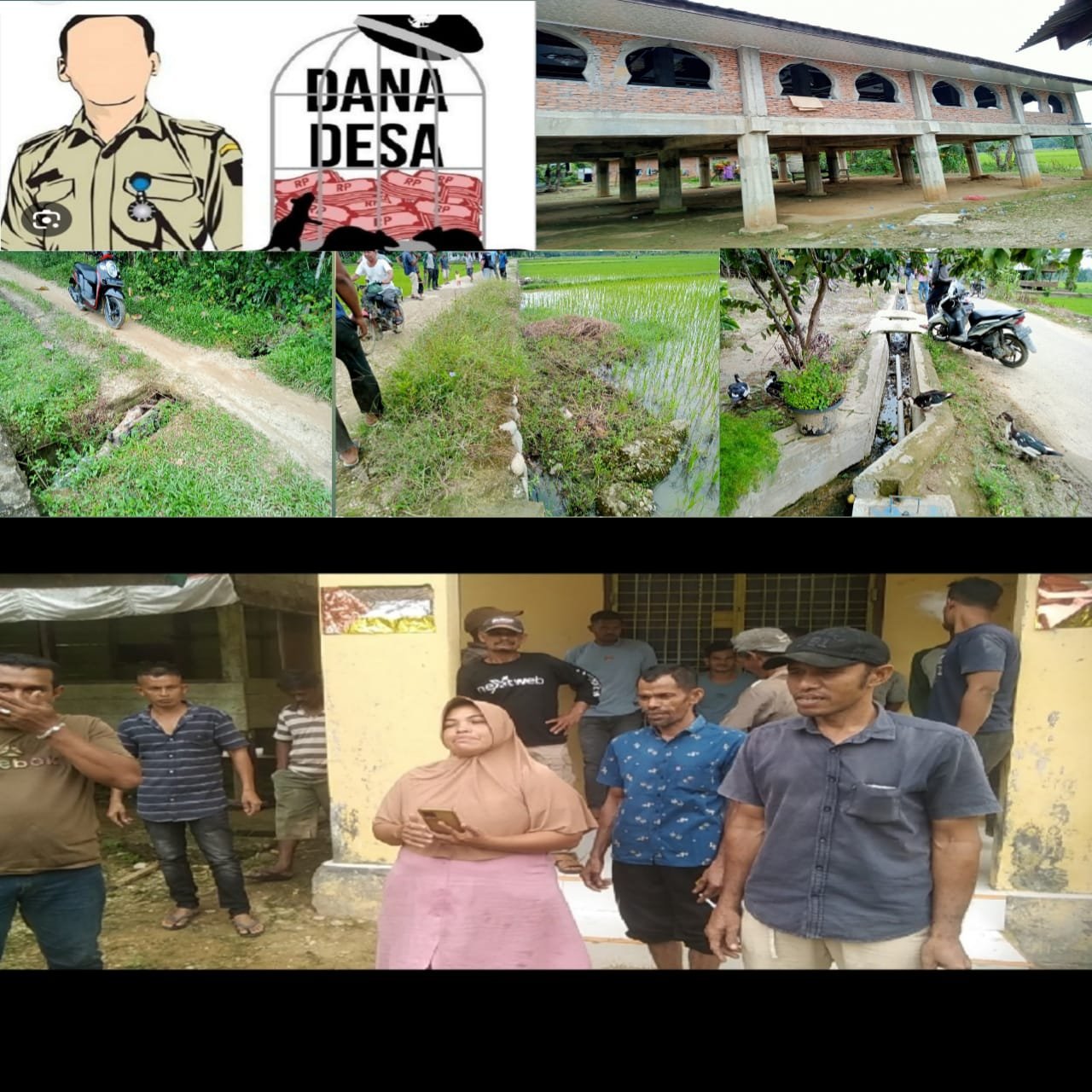 Diduga Keuchik (Kepala Desa) Paya Laman Korupsi Dana Pembangunan Desa