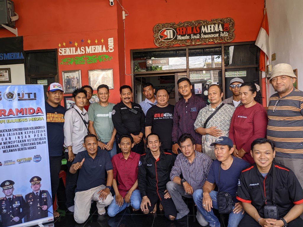 Kasi Humas Polres Mojokerto, Iptu Abdul Wahib Ngopi Bareng Media