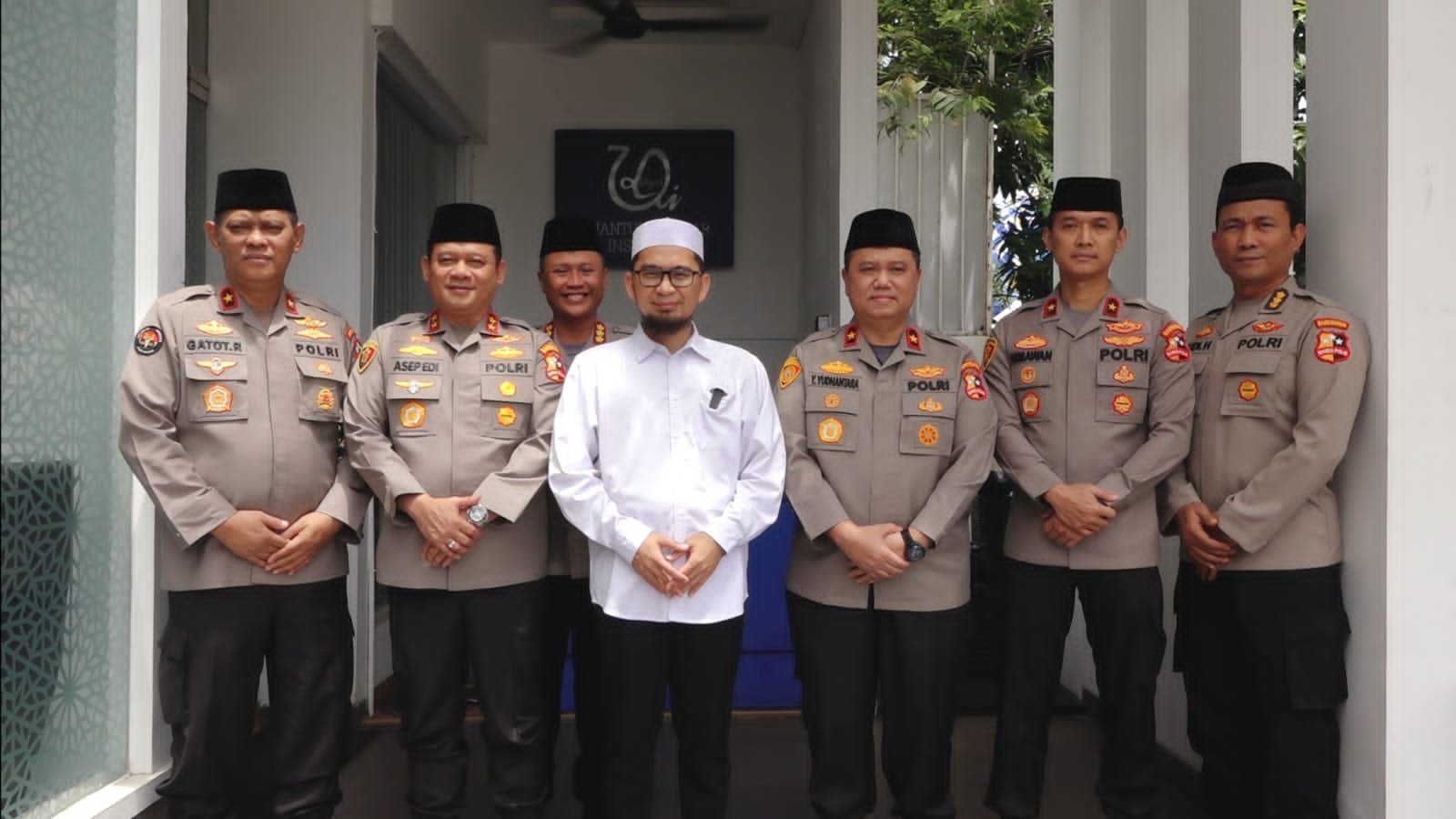 Silaturahmi dengan Kaops NCS, UAH Imbau Jaga Persatuan dan Kedamaian Jelang Pemilu