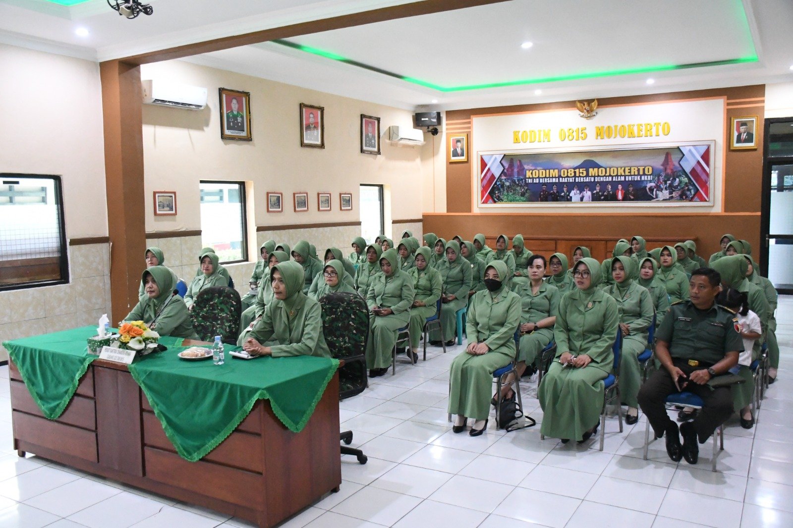Persit Kodim 0815/Mojokerto Dukung Netralitas TNI Pemilu 2024
