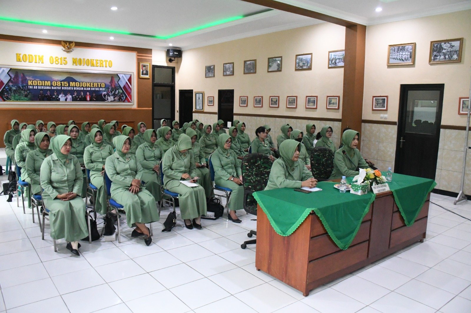 Persit Kodim 0815/Mojokerto Dukung Netralitas TNI Pemilu 2024
