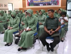 Persit Kodim 0815/Mojokerto Dukung Netralitas TNI Pemilu 2024