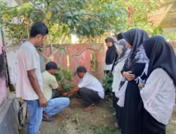 Usai Pelantikan, KPPS Desa Bobo, Pemilu 2024 Langsung PPS Bobo Menanam Pohon