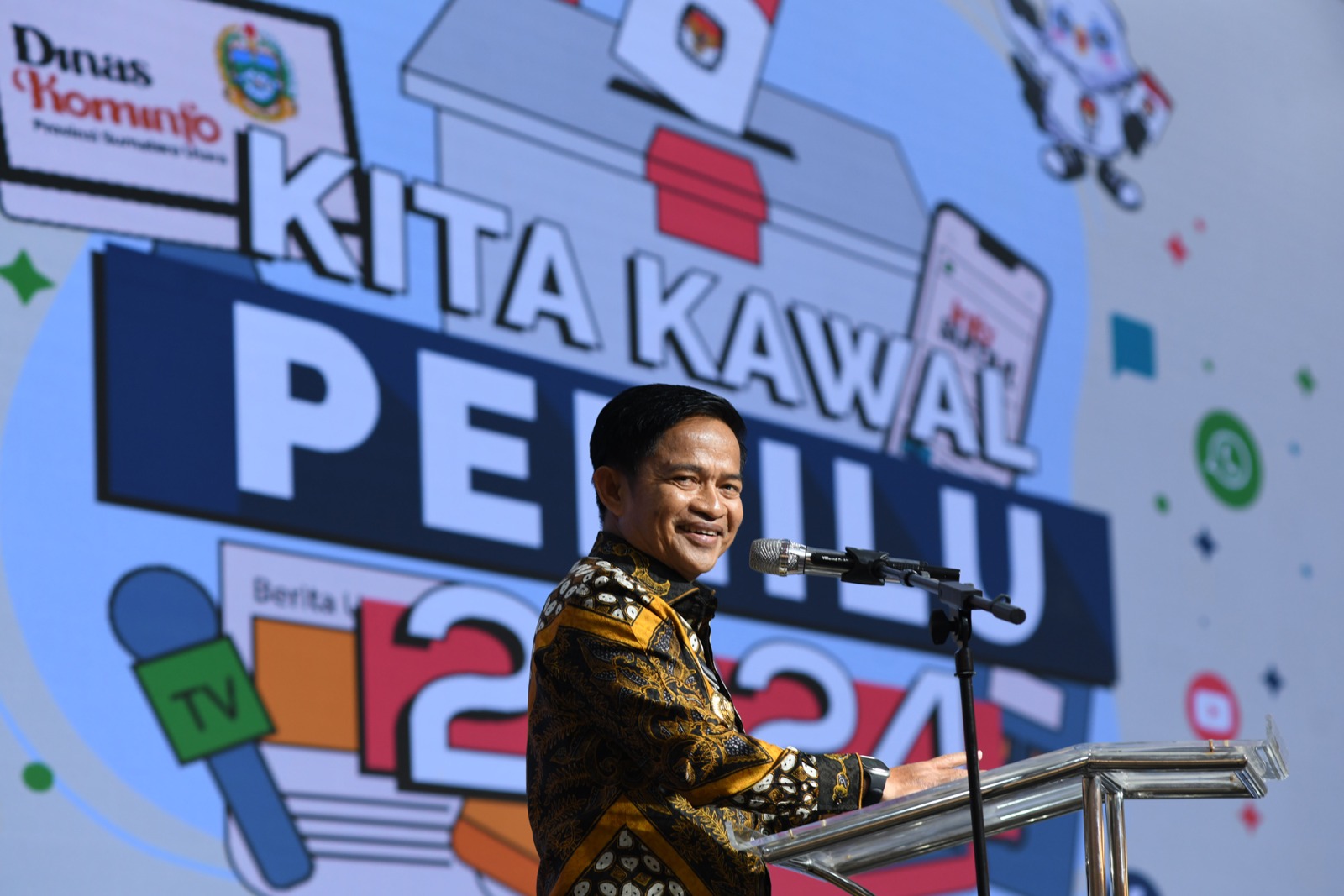 Sukseskan Pemilu 2024, Pj Gubernur Sumut Titip Pesan Penting Ini Pada Media Influence
