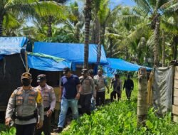 Polsek Bacan barat bersama Pemdes Kusubibi Hentikan Aktifitas Dan Tutup tambang Kusubibi