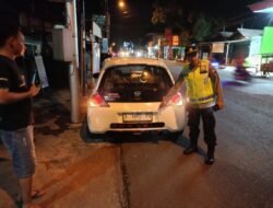 1 Mobil dan Puluhan Roda Dua Terjaring Polsek Dlanggu dalam Penertiban Knalpot