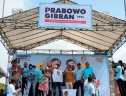 Dukung Prabowo-Gibran, Relawan Kopra Nusantara Jalan Sehat dan Senam Bersama di Bali