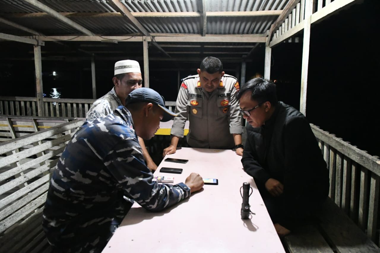 Kapolres Aceh Timur Gandeng TNI AL dan Panglima Laot Cegah Masuknya Imigran Rohingya