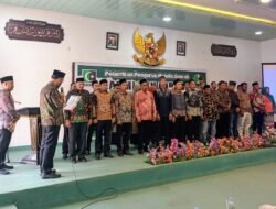 Pengurus Majelis Daerah – Korps Alumni HMI (MD-KAHMI) Kabupaten Aceh Timur, periode 2022-2027 dilantik di Aula Serbaguna Komplek Pendopo Bupati Aceh Timur