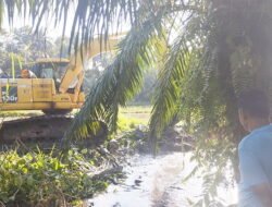 Kak Iin Gandeng Dan Duet Bareng Dengan Ridwan Rusli Bintang Tanggulangi Sawah Terendam Di Pedalaman Aceh Timur
