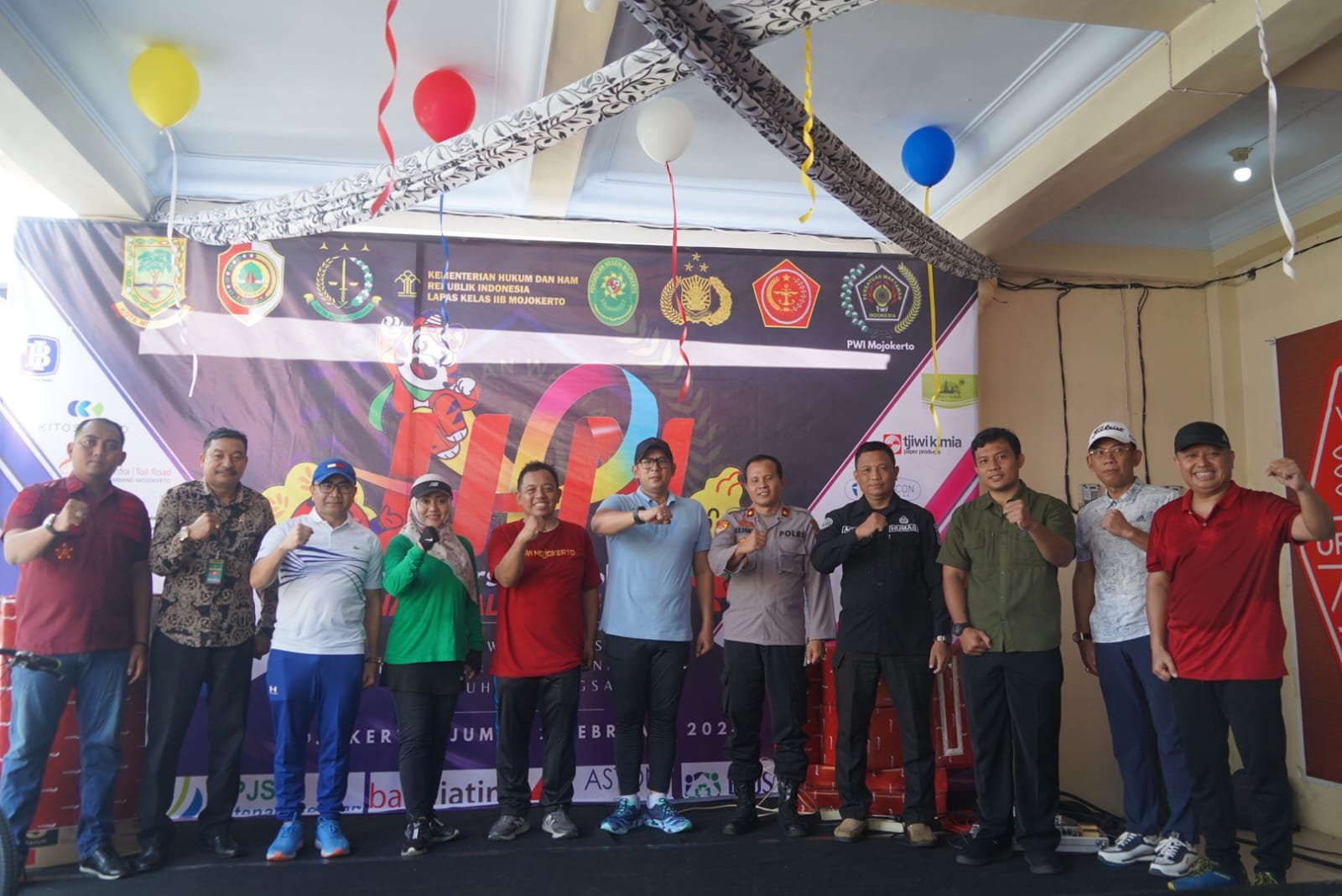 Peringati HPN 2024, Bupati Ikfina Apreasiasi Kekompakan PWI Mojokerto Raya