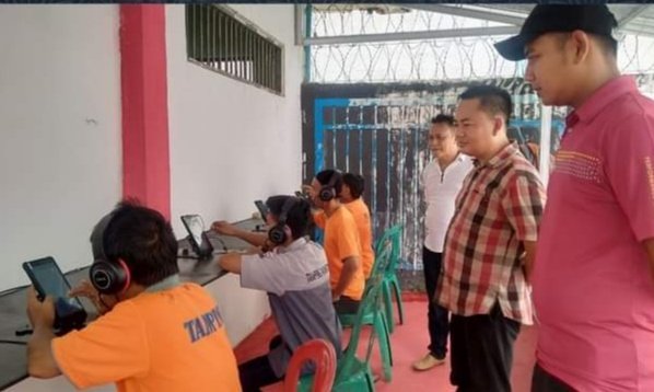 Siaga Akhir Pekan, Lapas KotaAgung Gelar Salam Pas Dan Tes Urine Bersama Divpas Lampung