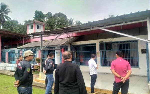 Siaga Akhir Pekan, Lapas KotaAgung Gelar Salam Pas Dan Tes Urine Bersama Divpas Lampung