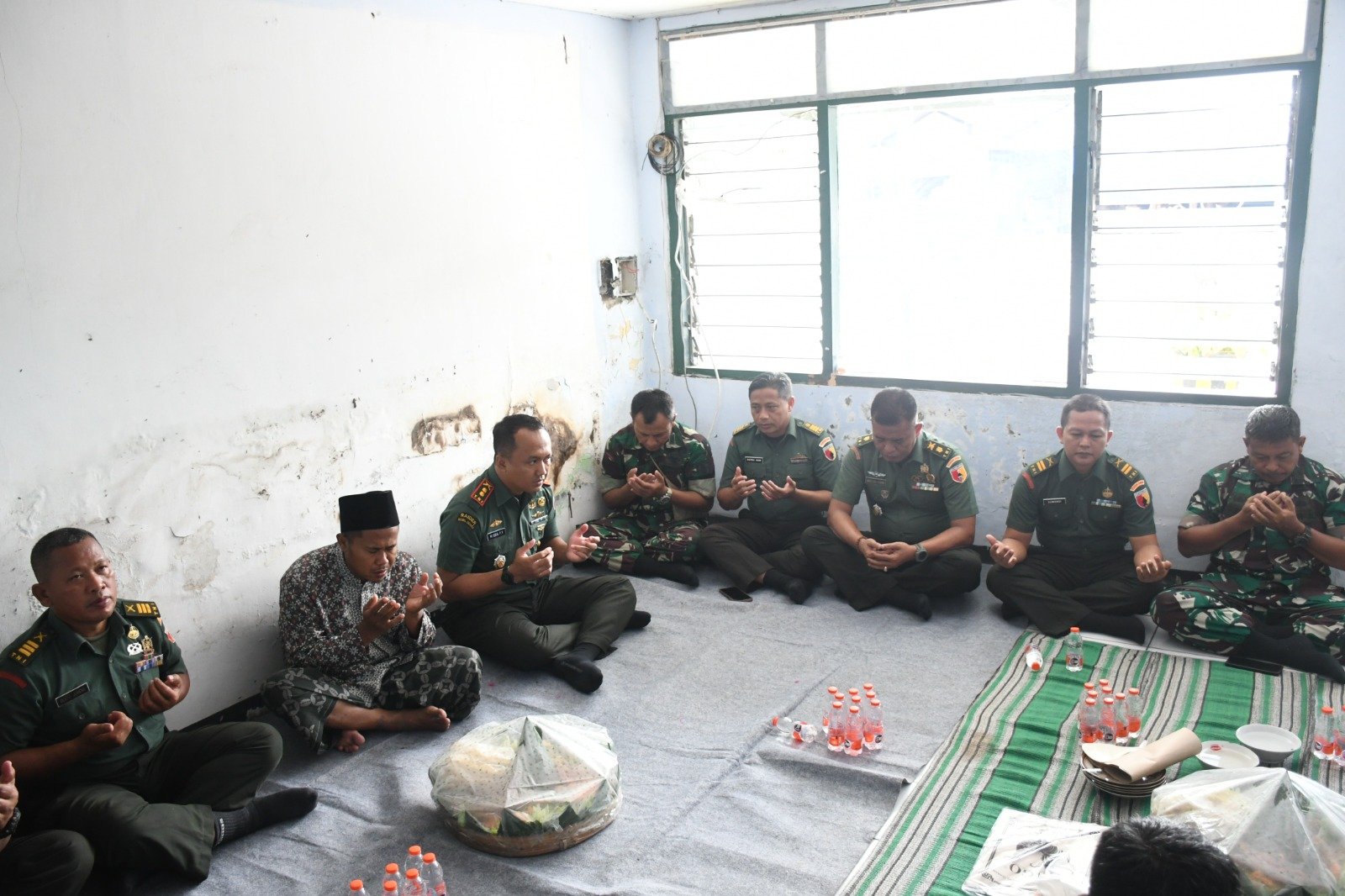 Kodim 0815/Mojokerto Mulai Rehab Makoramil 0815/01 Pralon