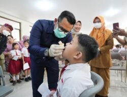 Sukseskan Program Nasional, Capaian Sub PIN Polio Kota Mojokerto Tertinggi Se-Jatim