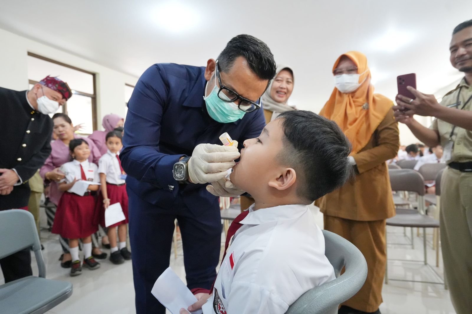 Sukseskan Program Nasional, Capaian Sub PIN Polio Kota Mojokerto Tertinggi Se-Jatim