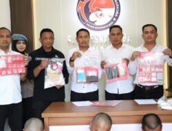 Selamatkan 1250 Jiwa, Polres Mojokerto Kota Amankan Sabu 125,72 Gram