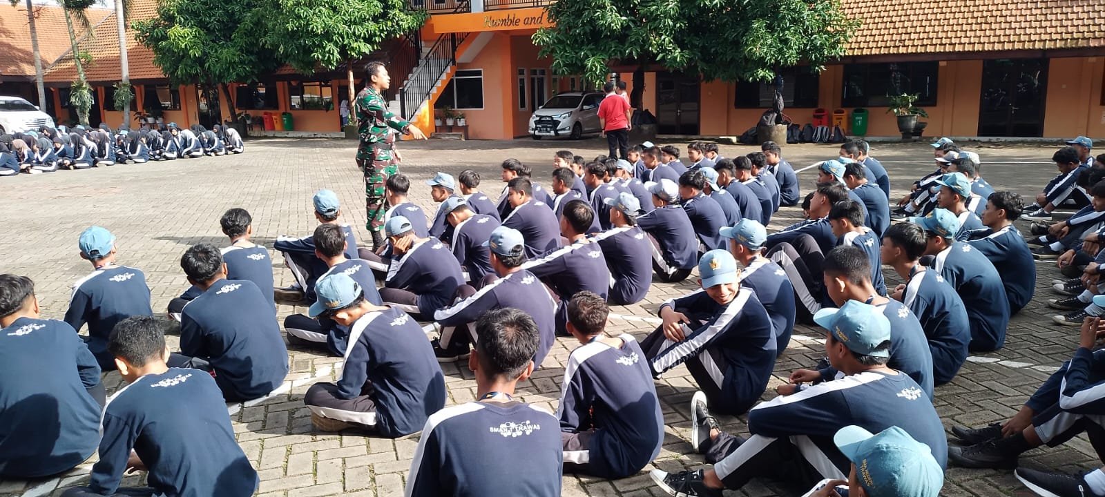 Koramil Trawas, Bekali Projek Penguatan Profil Pelajar Pancasila