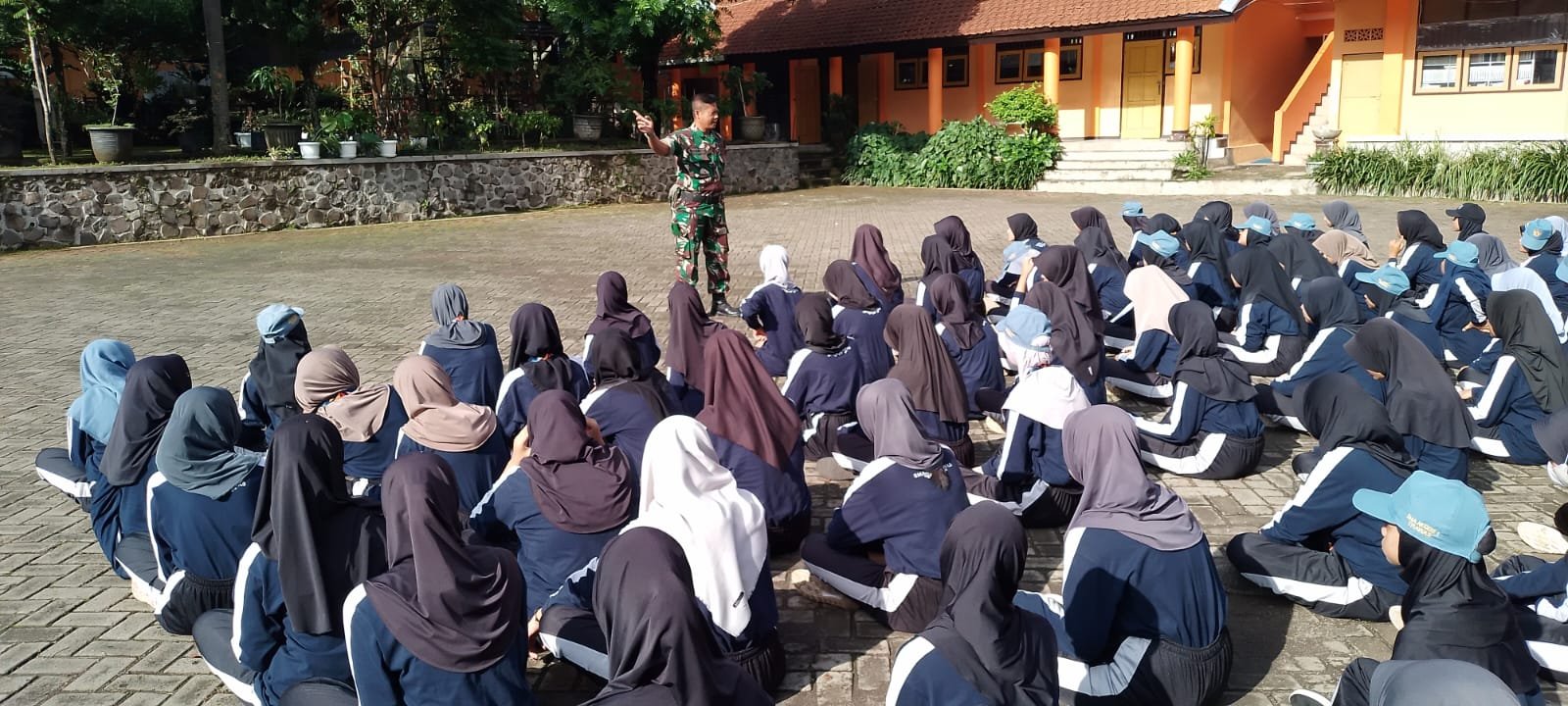 Koramil Trawas, Bekali Projek Penguatan Profil Pelajar Pancasila