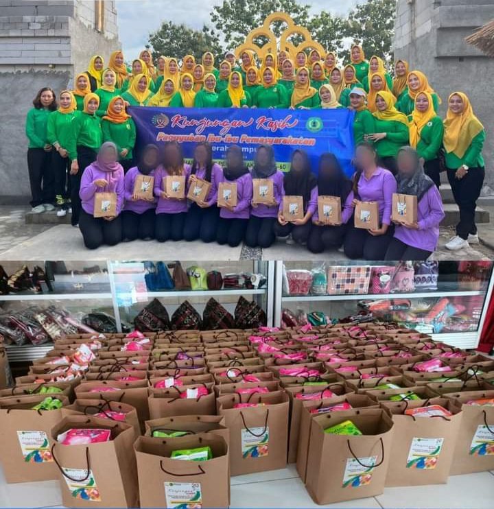 HUT PIPAS KE-20, PIPAS Lampung Berbagi Kasih Dengan Warga Binaan di Lapas Perempuan Bandar Lampung