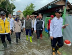 Banjir di Wilayah Waru, Wabup Subandi Mengharapkan Dinas PU Pengairan Provinsi Segera Normalisasi Sungai Buntung