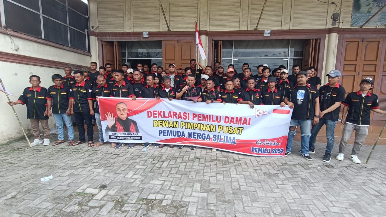 Junjung Tinggi Persatuan dan Kesatuan, Pemuda Merga Silima Gelar Deklarasi Pemilu Damai 2024