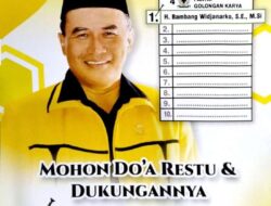 H. Bambang Widjanarko, S.E., M.Si. Caleg DPRD Kabupaten Mojokerto Dapil III (Sooko, Puri, Trowulan)