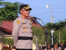 Kapolres Aceh Timur Cek Kesiapan Personel Pengamanan TPS