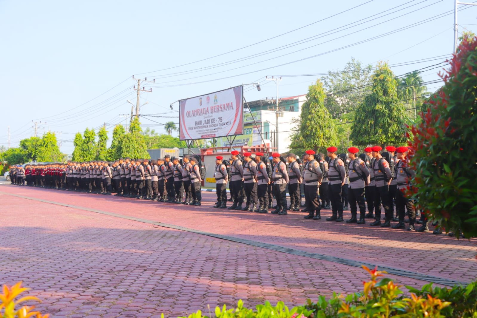 Kapolres Aceh Timur Cek Kesiapan Personel Pengamanan TPS