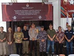 KPU Tanggamus,Lampung Serentak Salurkan Logistik Pemilu 2024 Ke TPS