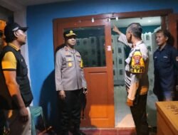 Pastikan Keamanan Logistik Pemilu, Kapolres Mojokerto Kota Cek Gudang PPK