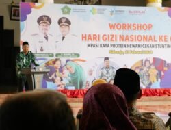 Peringati Hari Gizi Nasional, Gus Muhdlor : Penuhi Protein Hewani, Menuju Zero Stunting