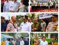 Pj Gubernur Sumut Bersama Forkopimda Pantau Pelaksanaan Pemilu 2024, Targetkan Partisipasi Pemilih Lebih dari 79%