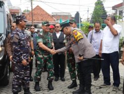 Forkopimda Jatim Tinjau Pelaksanaan Pemilu di Surabaya dan Mojokerto
