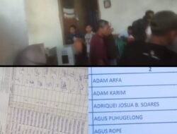 PPS Dan KPPS Di Desa Galala Di Duga Kuat Ada Indikasi Penyelewengan Surat Suara Ada Apa ???