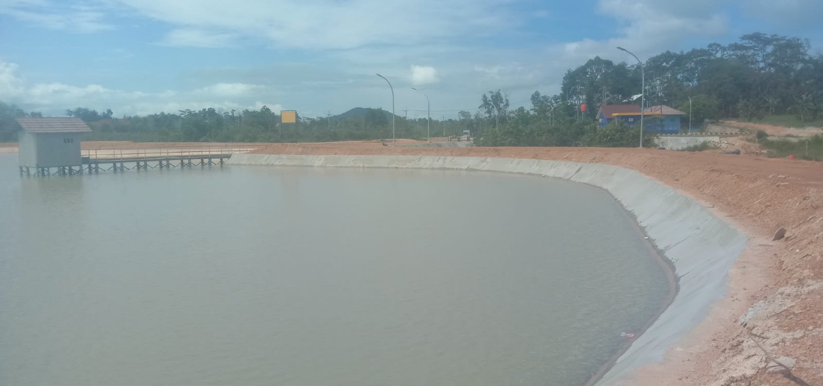 Pembangunan Penyediaan Air Baku Tukak Sadai Masih Dalam Pemeliharaan