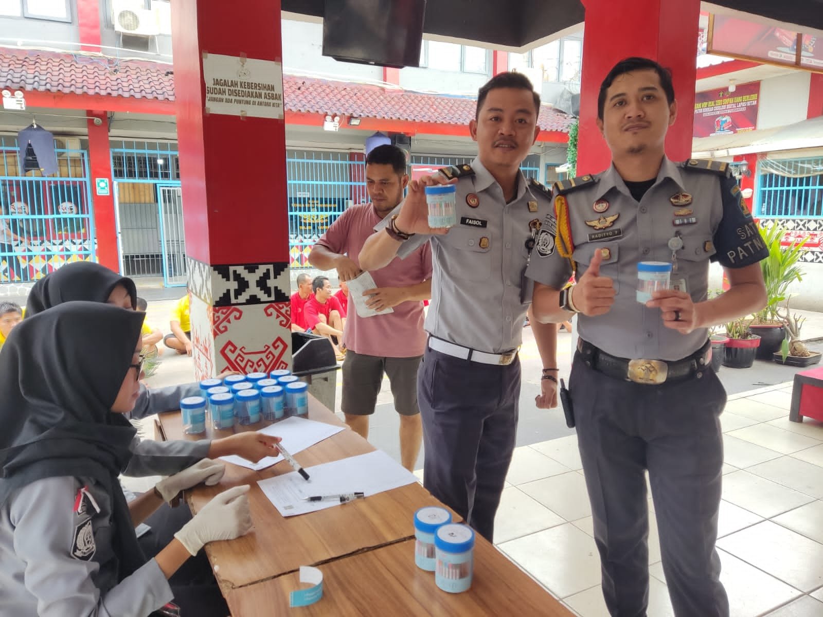 Karutan Kelas IIB Kota Agung Gelar Razia Narkoba Mendadakan...!!!