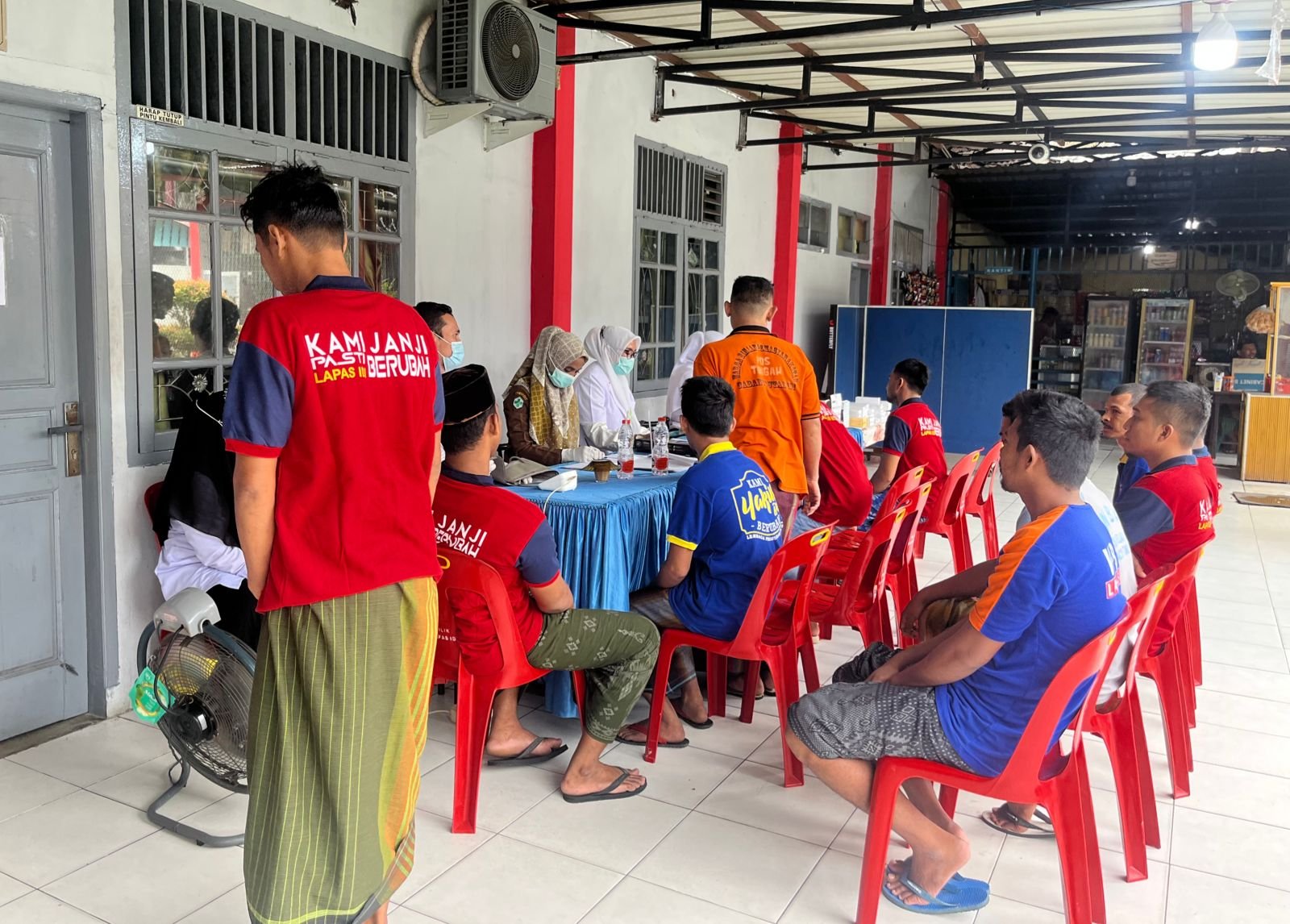 Lapas Idi Laksanakan Layanan Pemeriksaan Kesehatan Gratis Bagi warga Binaan