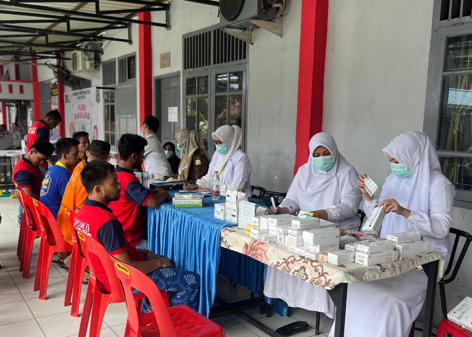 Lapas Idi Laksanakan Layanan Pemeriksaan Kesehatan Gratis Bagi warga Binaan