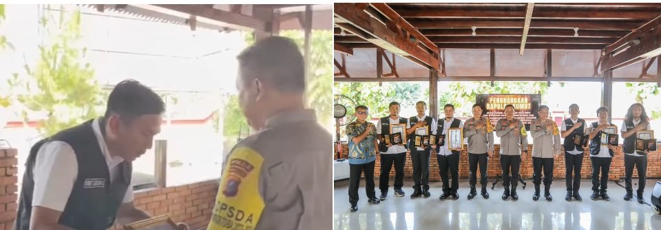 Kapolda Sumut Beri Penghargaan kepada Kasubdit Jatanras Kompol Bayu Samara, Ini Prestasinya