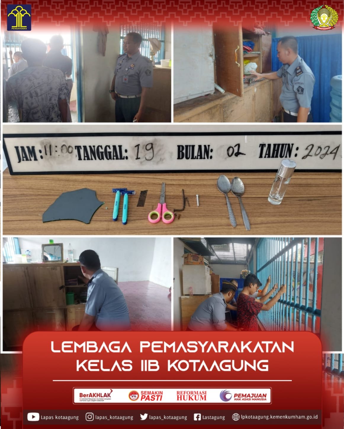 Deteksi Dini SALAM PAS, Lapas Kelas IIB