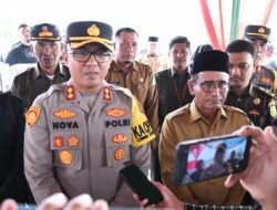 Bupati Aceh Timur Bersama Kapolres Aceh timur Apresiasi Pemilu Berjalan Aman