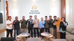 Cooling System, Kapolres Ponorogo Silaturahmi dengan PC PMII Pasca Pungut Suara Pemilu 2024