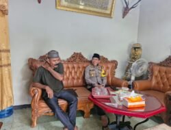 Pasca Pemungutan Suara, Polsek Dlanggu Intensifkan Cooling System Melalui Sambang Tokoh