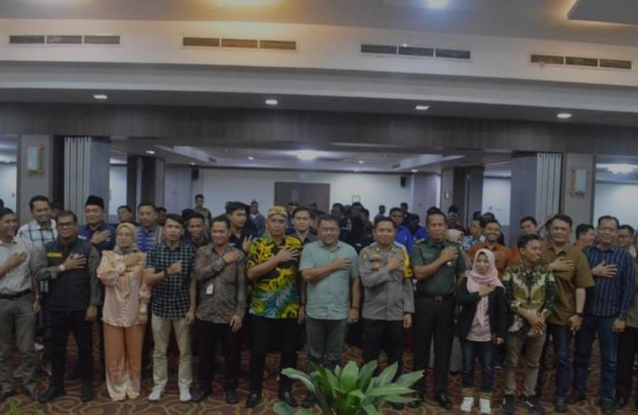 Sekda Muaro jambi Budhi Hartono Menghadiri Rakor Pendistribusian Pemilihan Umum 2024