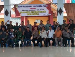 Rakor Forkopimcam, Danramil Pacet Ingatkan Potensi Bencana Alam