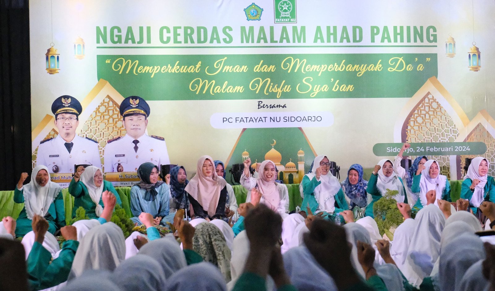 Malam Nisfu Sya'ban, Ning Sasha Doakan Sidoarjo Lebih Baik