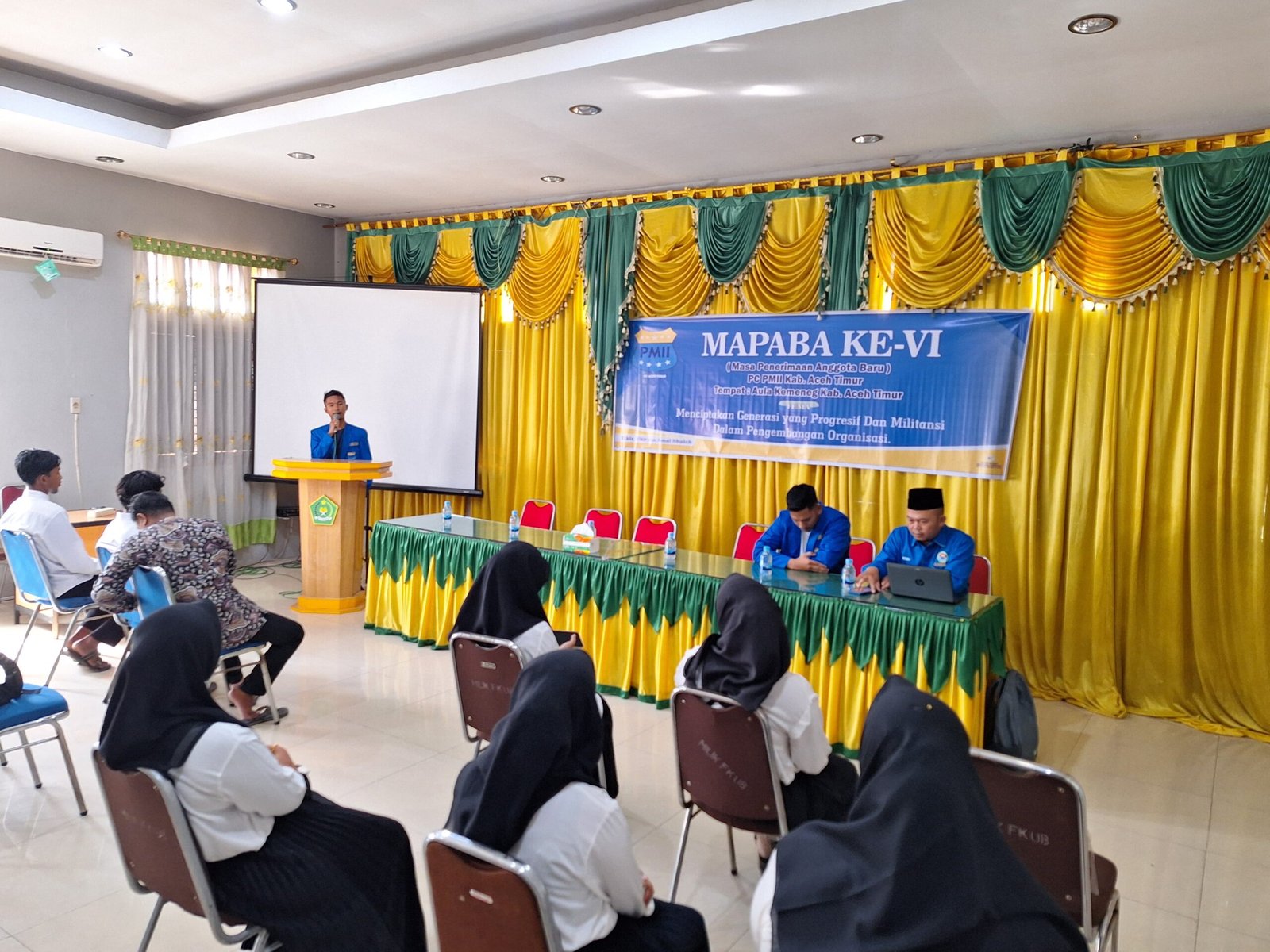 Terima Anggota Baru, PC PMII Aceh Timur Perkuat Nilai Aswaja