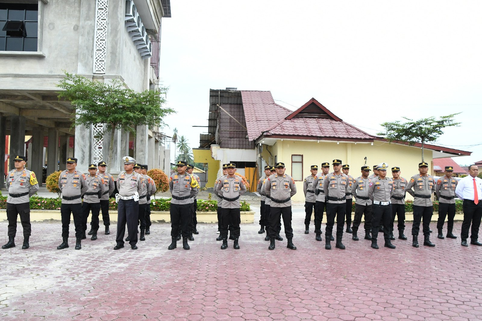 Kapolres Aceh Timur Apresiasi Kerja Keras Anggota Selama Pengamanan Pemilu