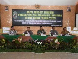 Primkop Kartika Majapahit Sejahtera Kodim 0815/Mojokerto, Gelar RAT Tahun 2023
